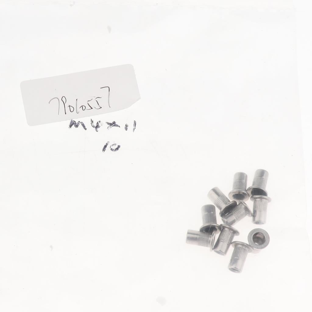 10Pcs/Lot M4-M8 Stainless Steel Metric Thread Rivet Nut Rivnut Inserts Nut M4