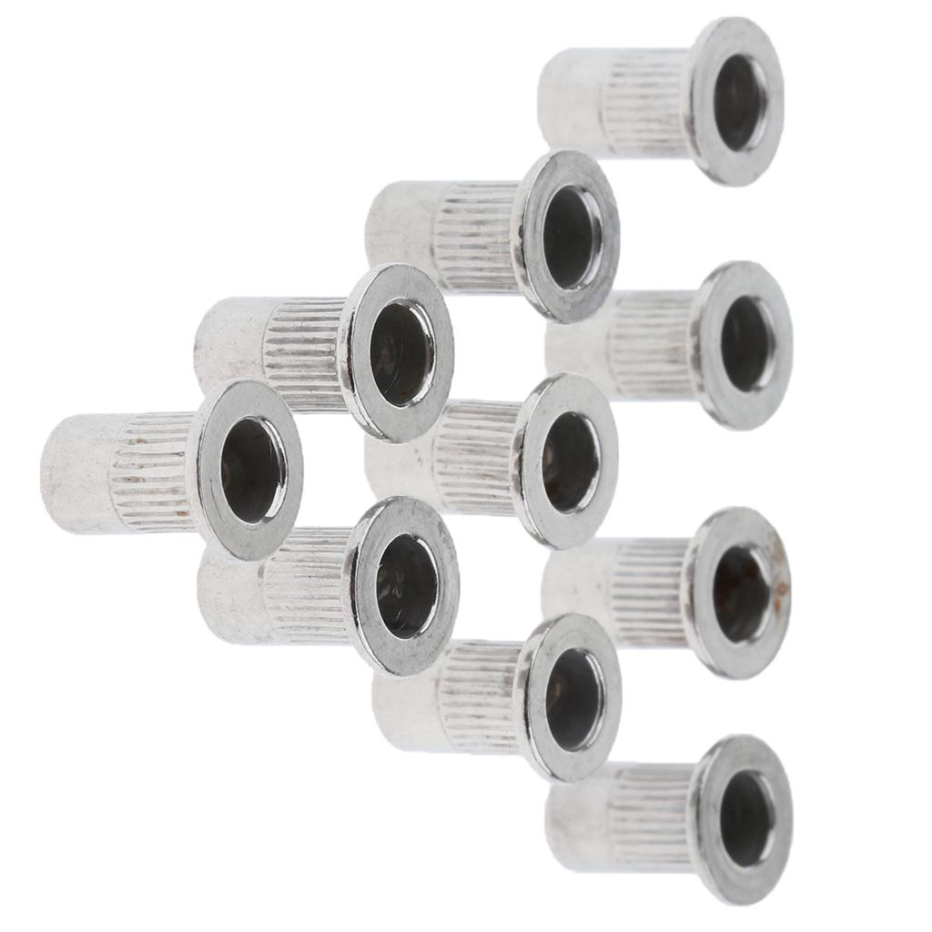 10Pcs/Lot M4-M8 Stainless Steel Metric Thread Rivet Nut Rivnut Inserts Nut M4