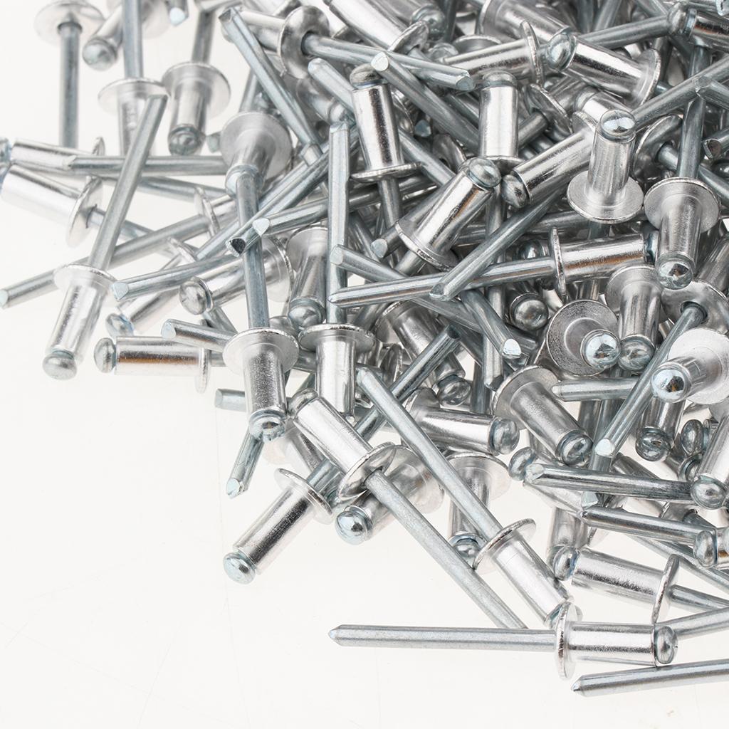 500 PACK DOME HEAD POP RIVETS OPEN BLIND STAINLESS STEEL 5mm 5x8mm