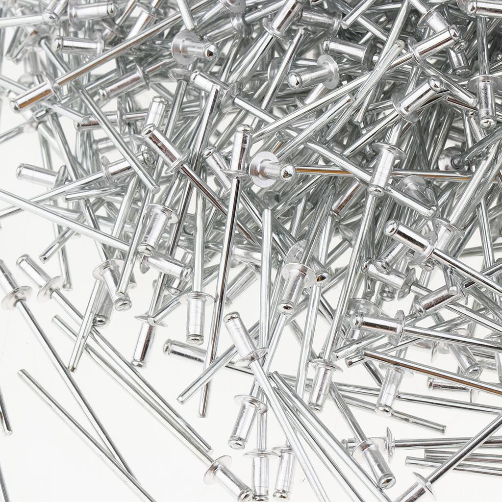 1000 PACK DOME HEAD POP RIVETS OPEN BLIND STAINLESS STEEL 2.4mm 2.4x5mm