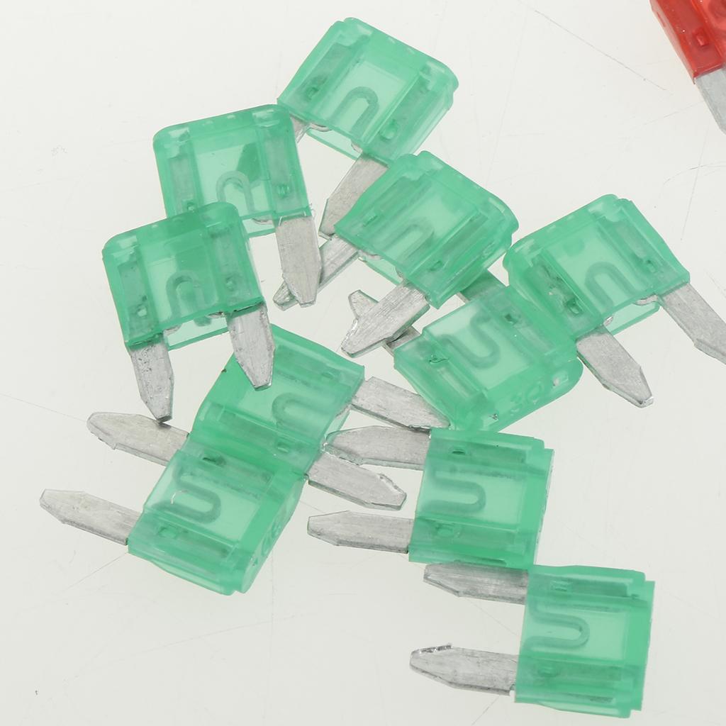 60PCS Auto Car Fuses Assortment Set Car Truck Mini Blade Fuse Replacement