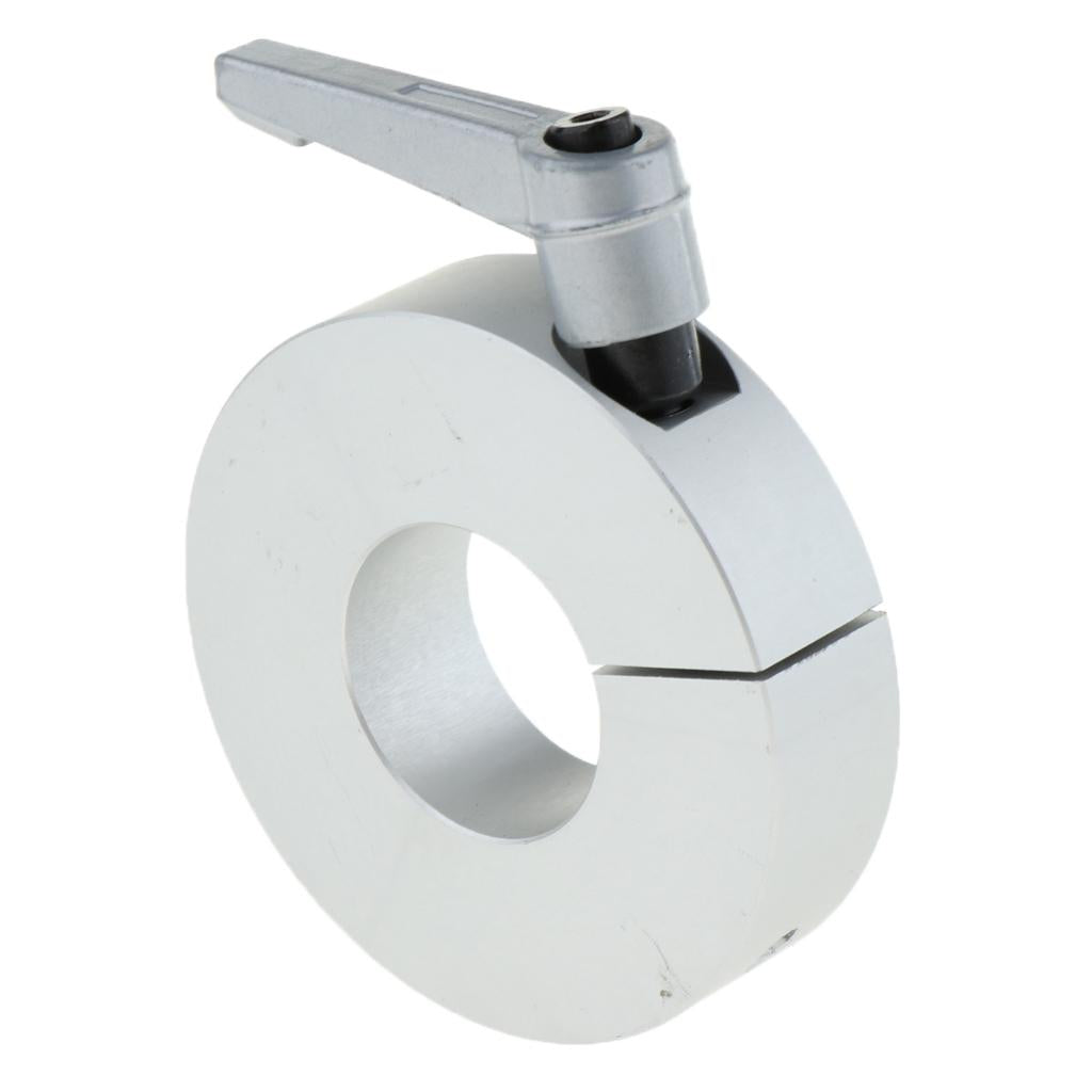 Aluminum Split Ring Stop Collar, Drill Bit Shaft Depth Stop with Handle 30mm