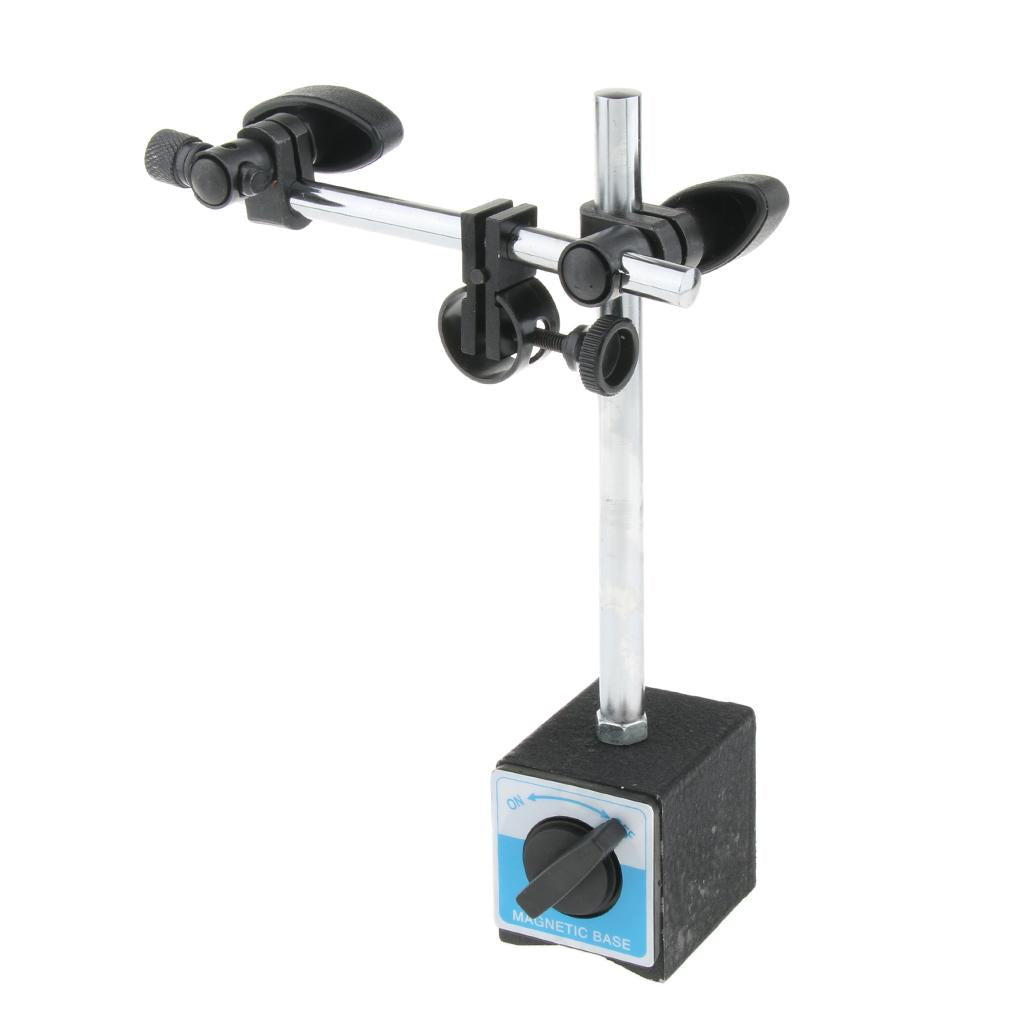 Large Adjustable Magnetic Base Stand Holder for Dial Test Indicator Gauge