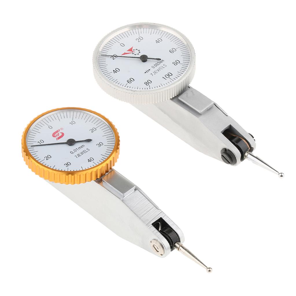 Precision Tool 0.01mm Accuracy Measureing Dial Indicator Gauge with Screw Accessories