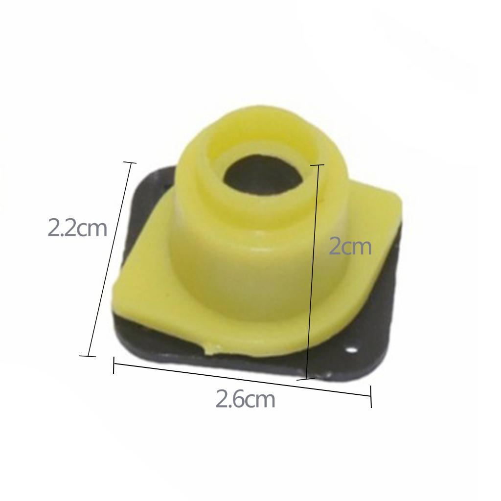 Plastic Beekeeping Bee Roller Cages Base Catcher Beekeeping Tool 50pcs Black and Yellow