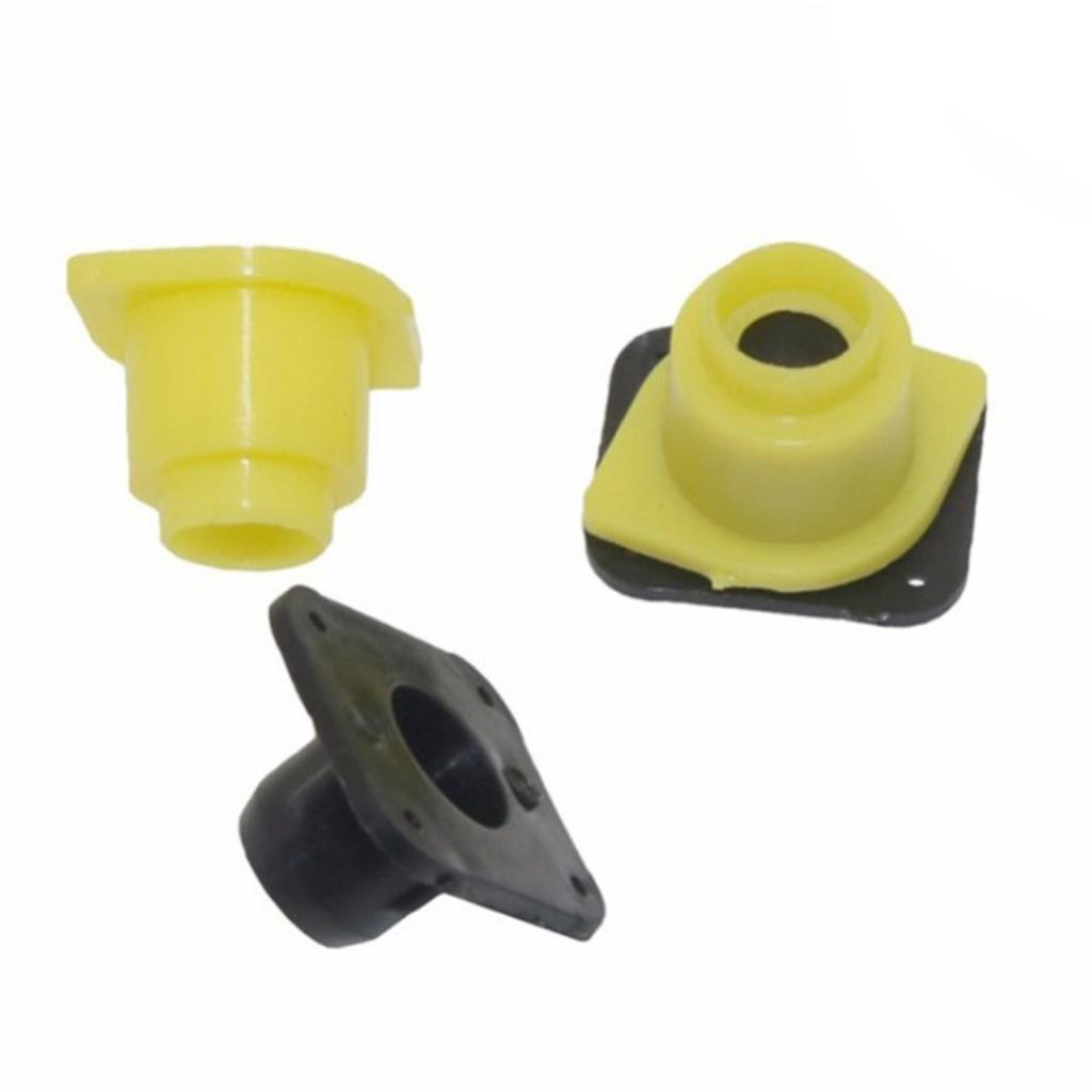 Plastic Beekeeping Bee Roller Cages Base Catcher Beekeeping Tool 50pcs Black and Yellow