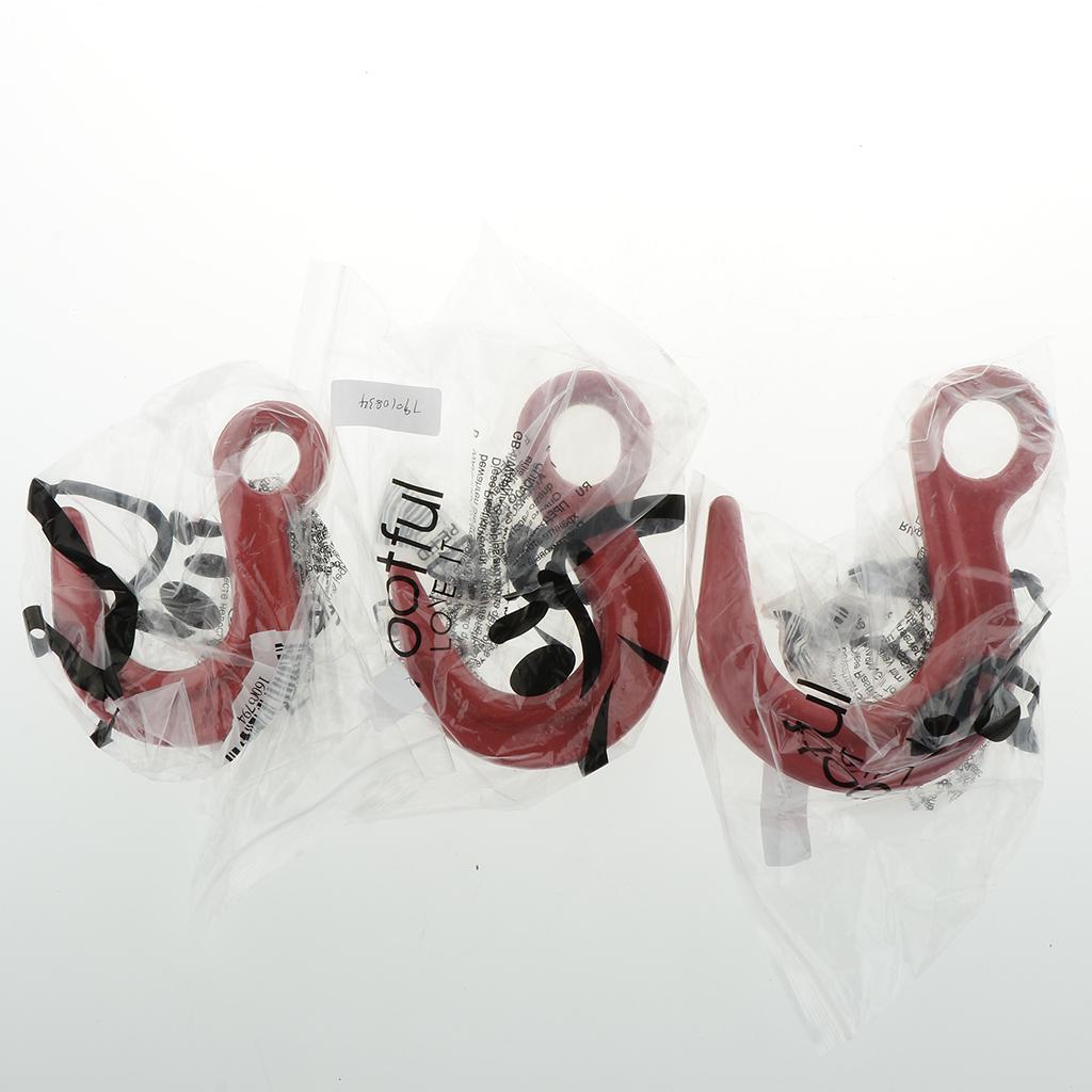 Stainless Steel Eye Hook Lifting Cargo Hook 78mm Opening - 3.8T Max