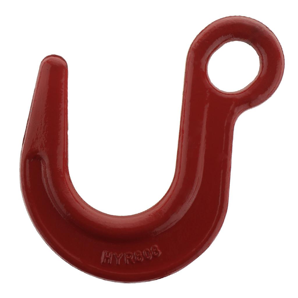 Stainless Steel Eye Hook Lifting Cargo Hook 60mm Opening - 3.2T Max