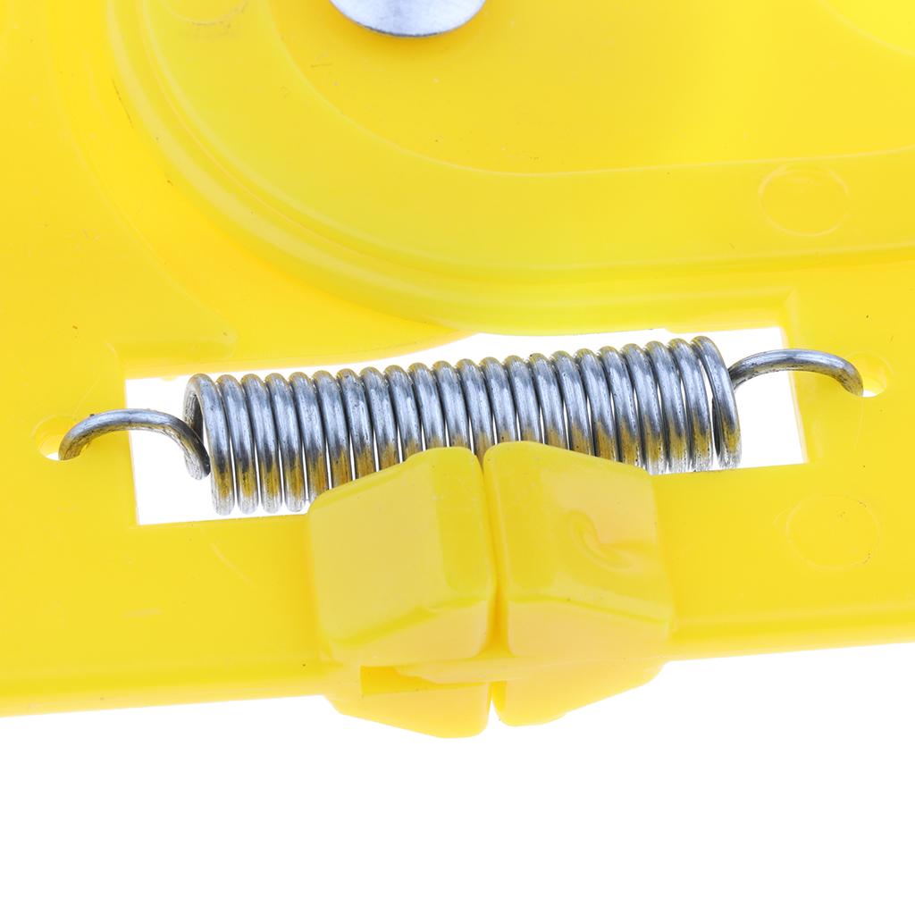 4x1Pc Plastic Weaner Anti Sucking Calf Cow Cattle Milking Stops Sucking Yellow