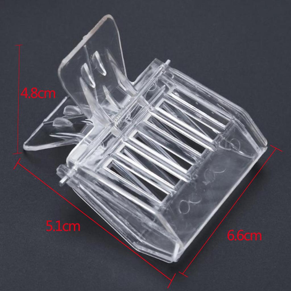 5 Pieces Plastic Queen Bee Catcher Clip Cage Catching Tool Beekeeping Equipment