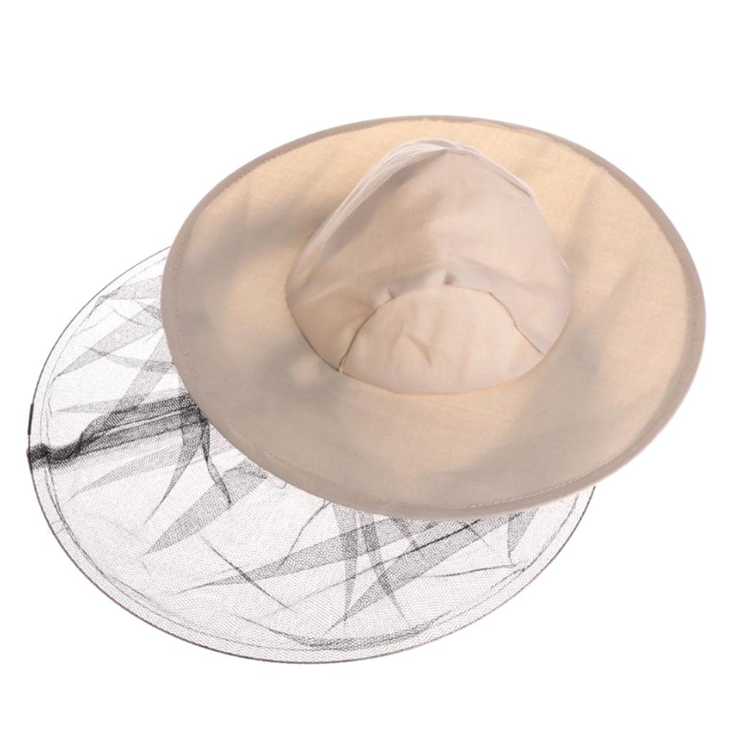 Beekeeping Hat with Veil Anti-mosquito Insect Fly Mask Cap Face Protection