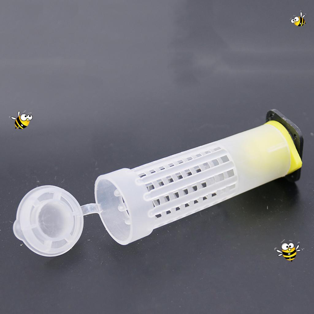 10pcs Plastic Beekeeping Bee Roller Cages Catcher Cages Set Practical