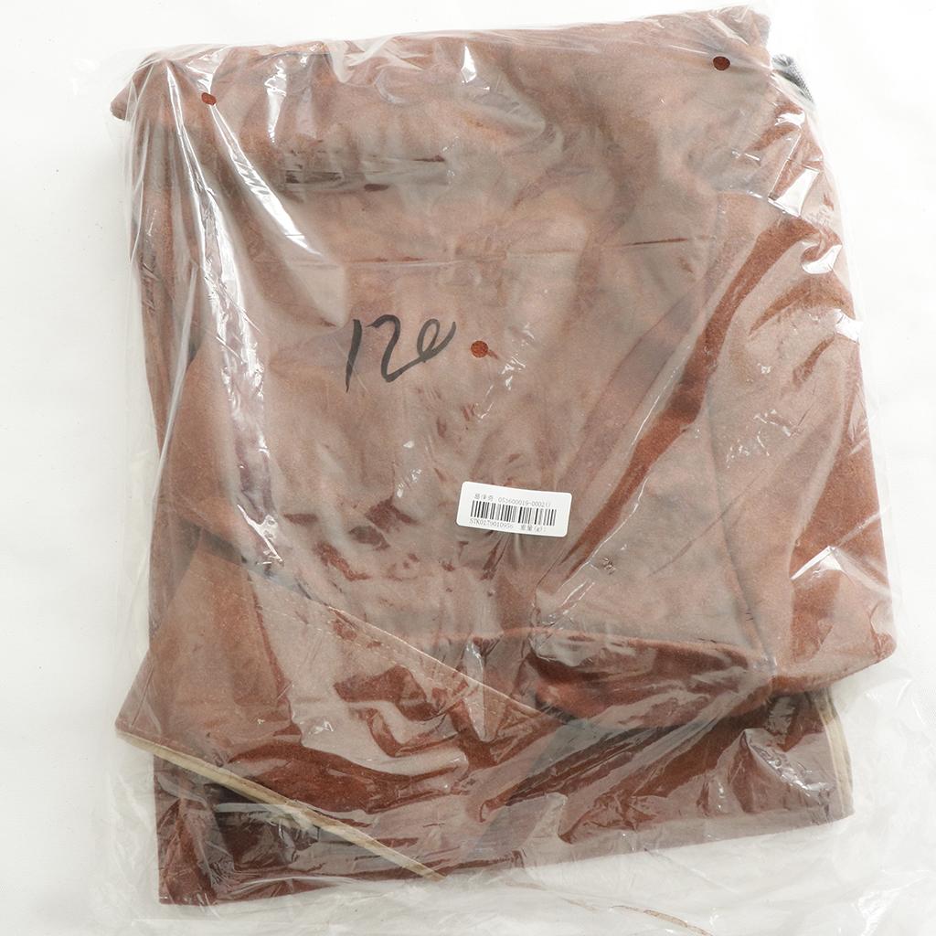 Welder Apron Heat Insulation Welding Artificial Cowhide Made Brown 120x65cm