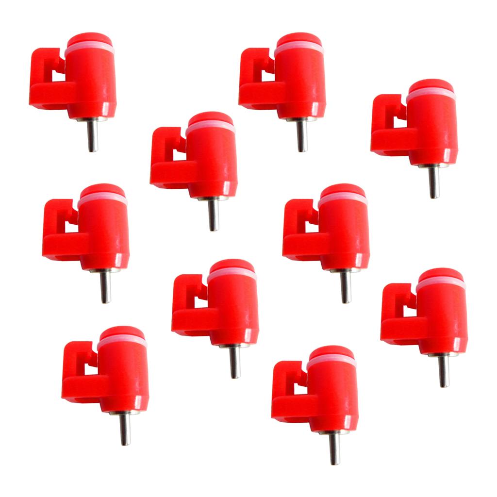 10Pcs Chicken Drinking Fountain Nipple-type Nozzle Separated Head