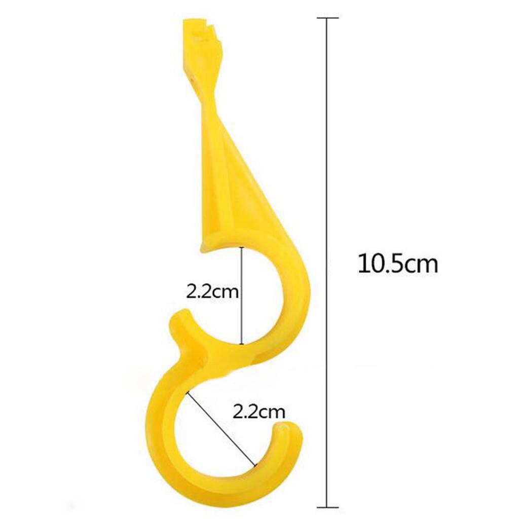 10 Pieces Poultry Chicken House Drinking Waterline Pipe Clip Long S