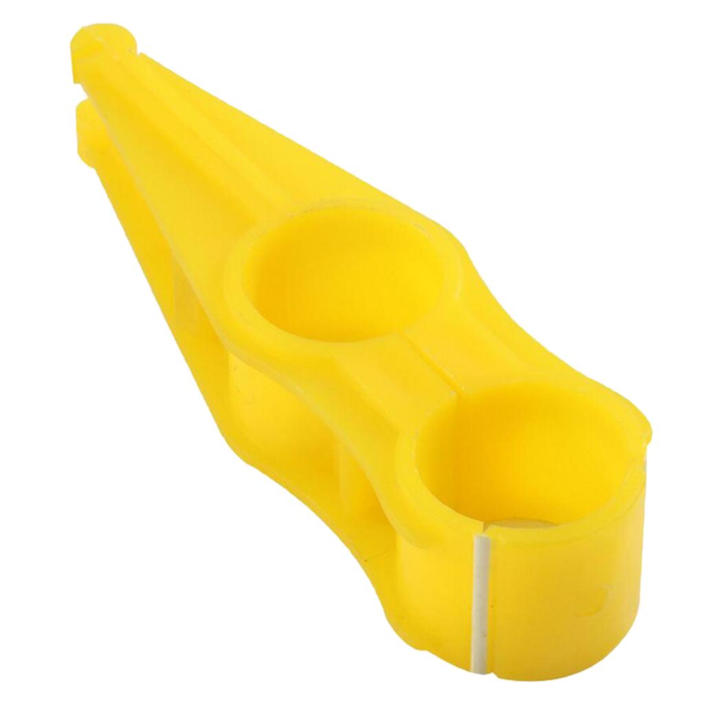 10 Pieces Poultry Chicken House Drinking Waterline Pipe Clip Round Round