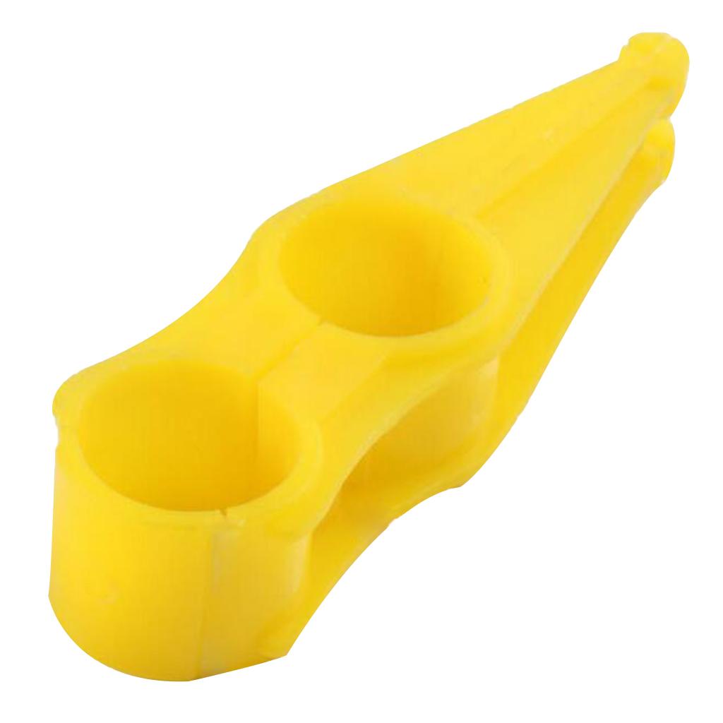 10 Pieces Poultry Chicken House Drinking Waterline Pipe Clip Round Round