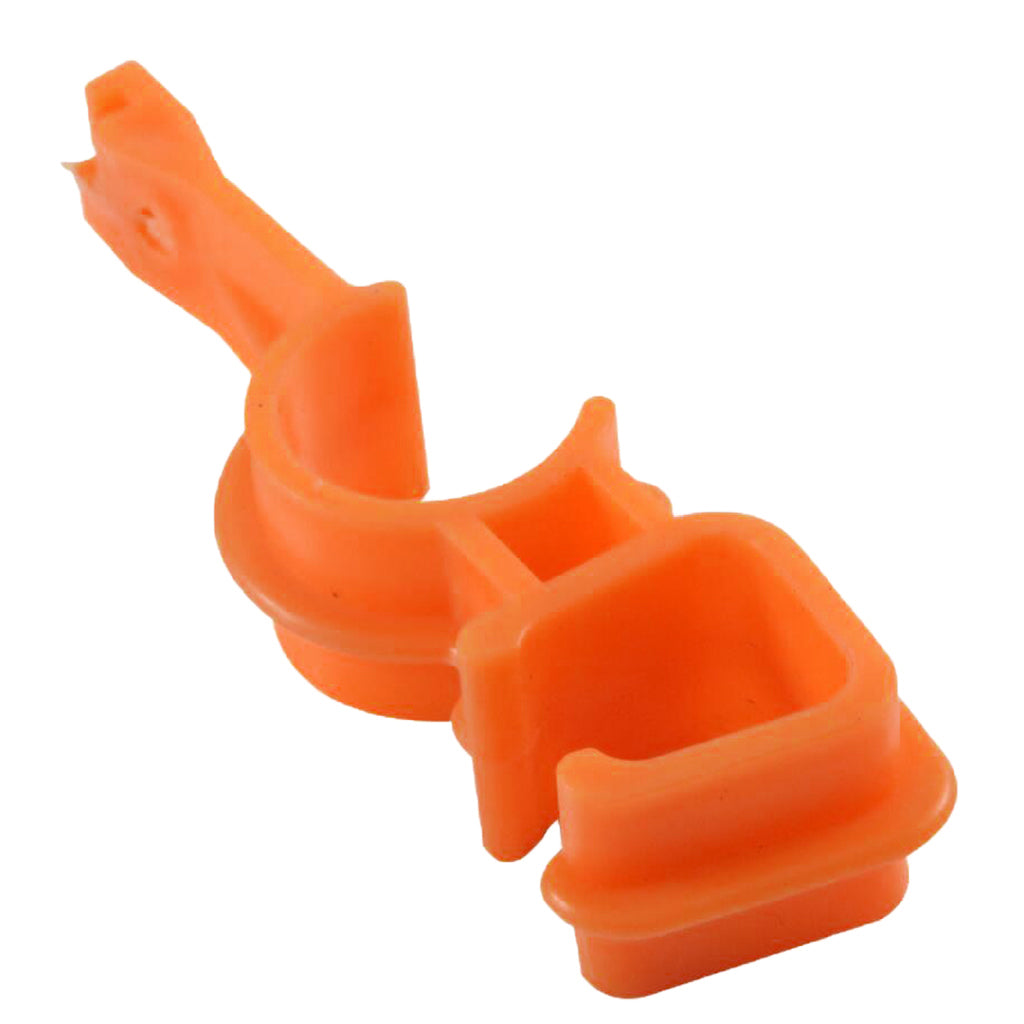 10 Pieces Poultry Chicken House Drinking Waterline Pipe Clip S Square