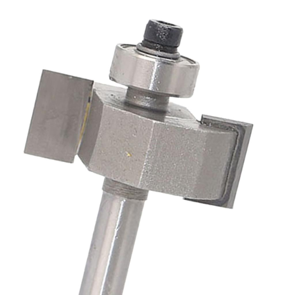 T Slot Rabbeting Biscuit Cutter Router Bit w/Bearing Woodworking Slotting 8