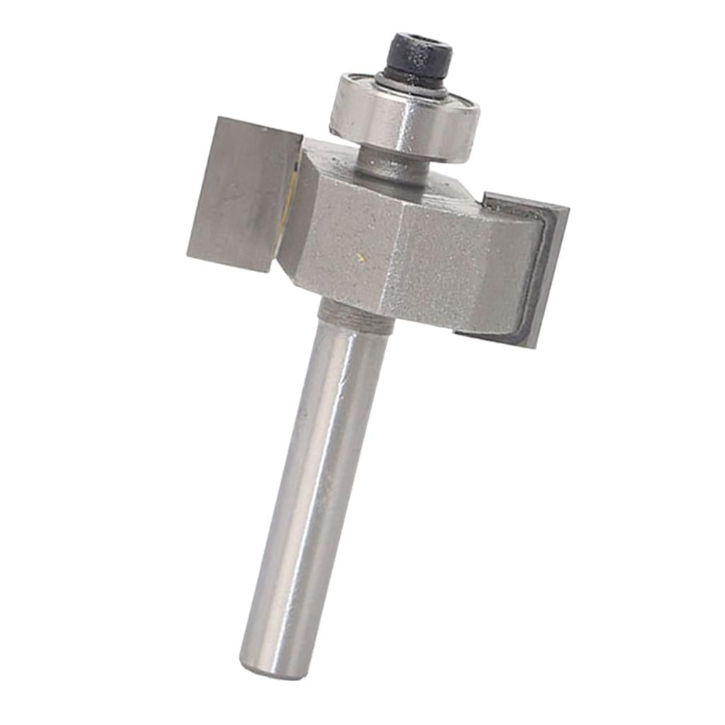 T Slot Rabbeting Biscuit Cutter Router Bit w/Bearing Woodworking Slotting 8