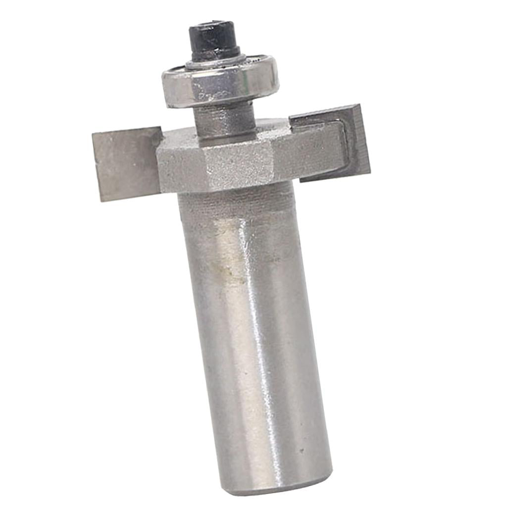 T Slot Rabbeting Biscuit Cutter Router Bit w/Bearing Woodworking Slotting 15