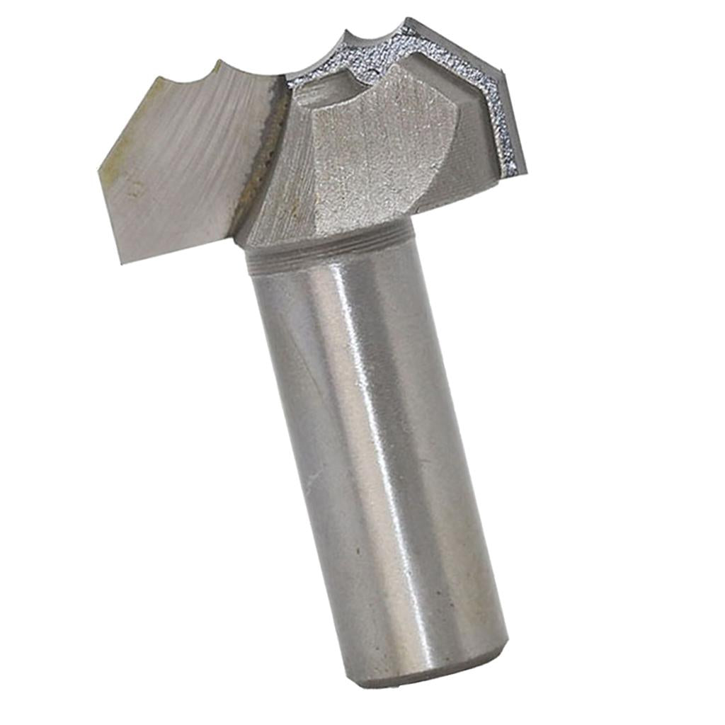 1/2inch Shank Double Arc Dragon Ball Woodworking Router Bit Type 4