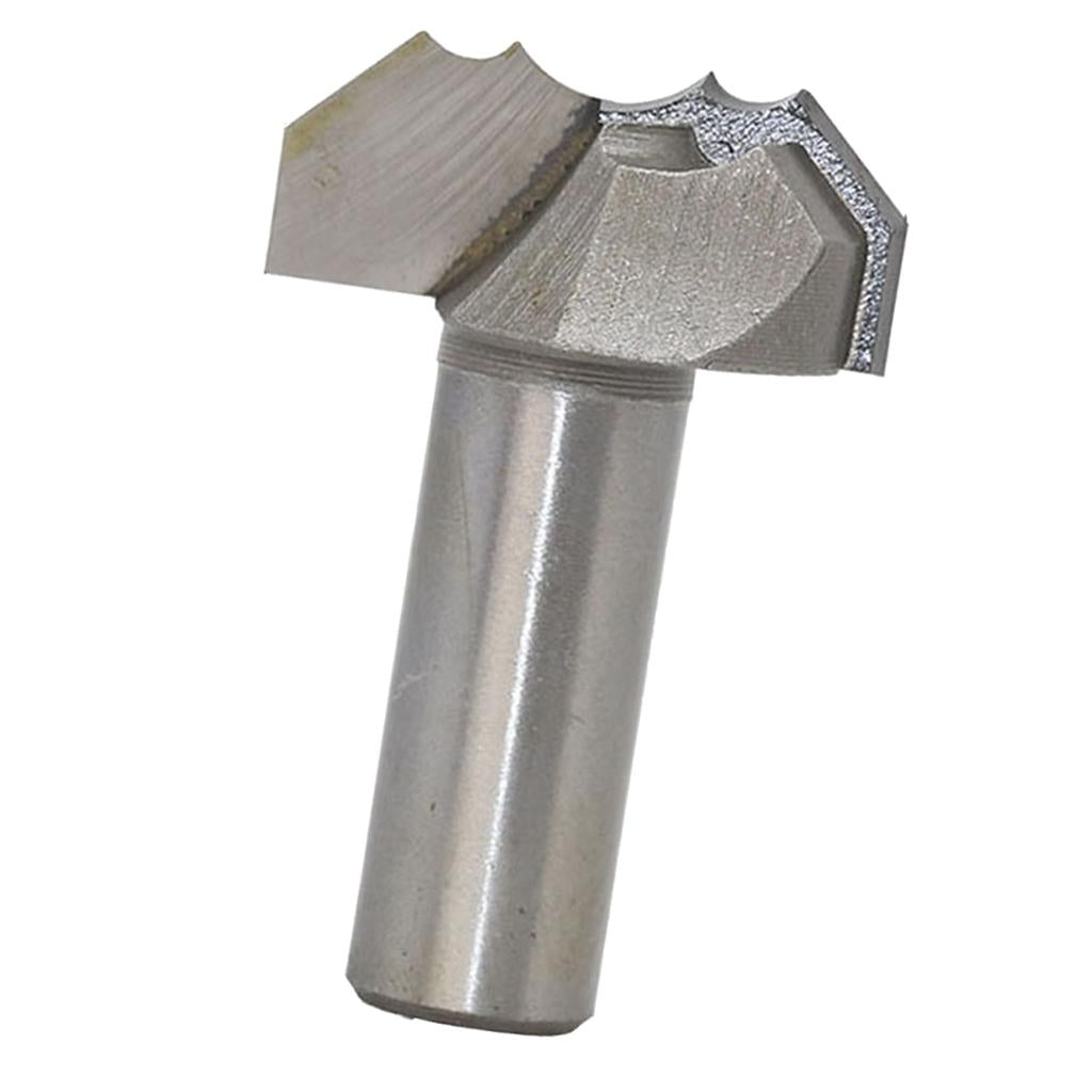 1/2inch Shank Double Arc Dragon Ball Woodworking Router Bit Type 4