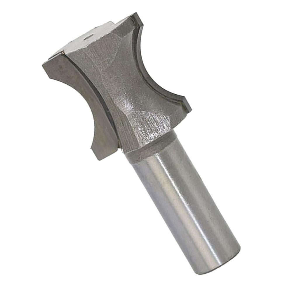 Half Round Bullnose Router Bits Woodworking Milling Cutter Tool 1/2 1/4 8