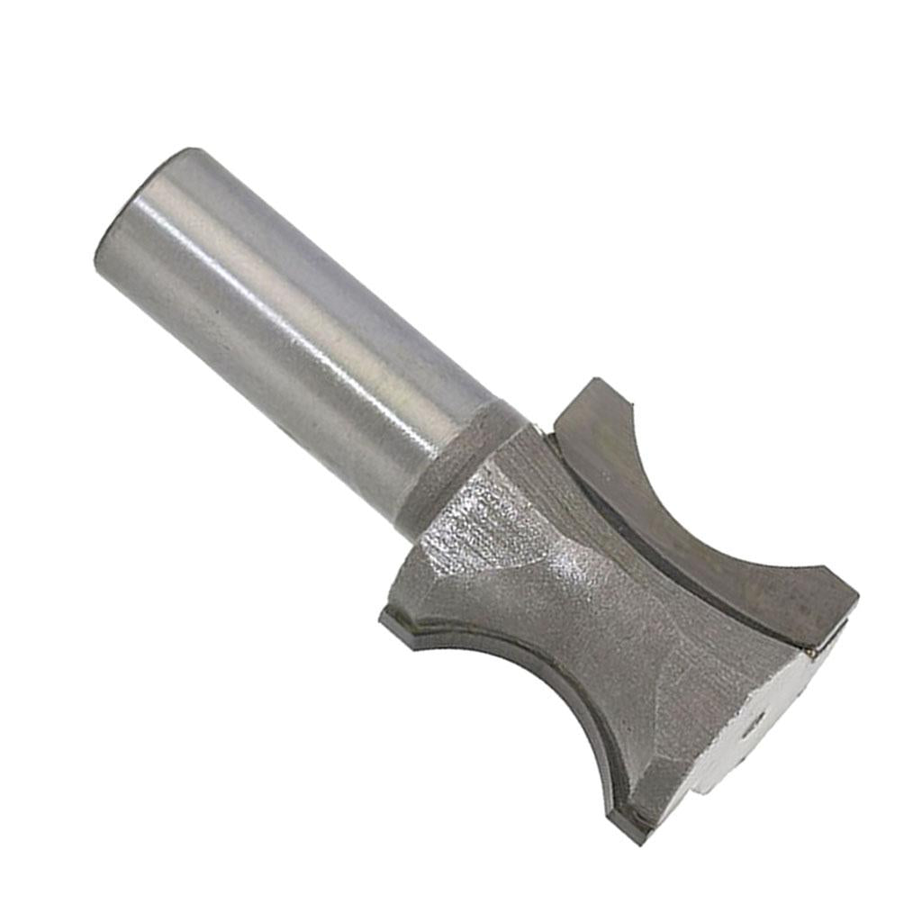 Half Round Bullnose Router Bits Woodworking Milling Cutter Tool 1/2 1/4 8