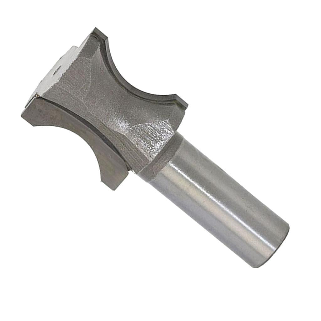 Half Round Bullnose Router Bits Woodworking Milling Cutter Tool 1/2 1/4 8