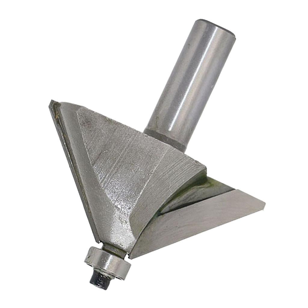 45 degrees Chamfer Router Bit for Carpentry Rounding Beveling 1/2