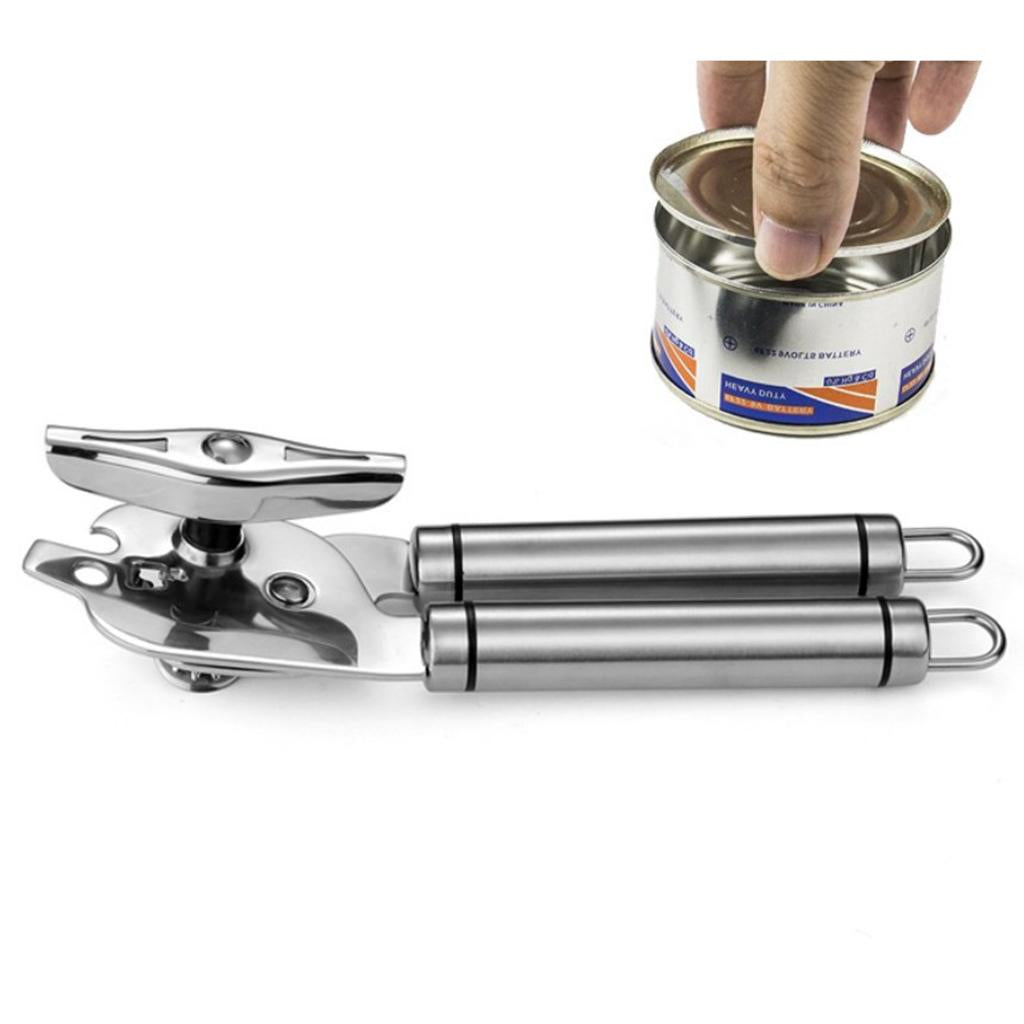 Multi functional Can Opener Kitchen Tool Stainless Steel Manual Heavy Duty