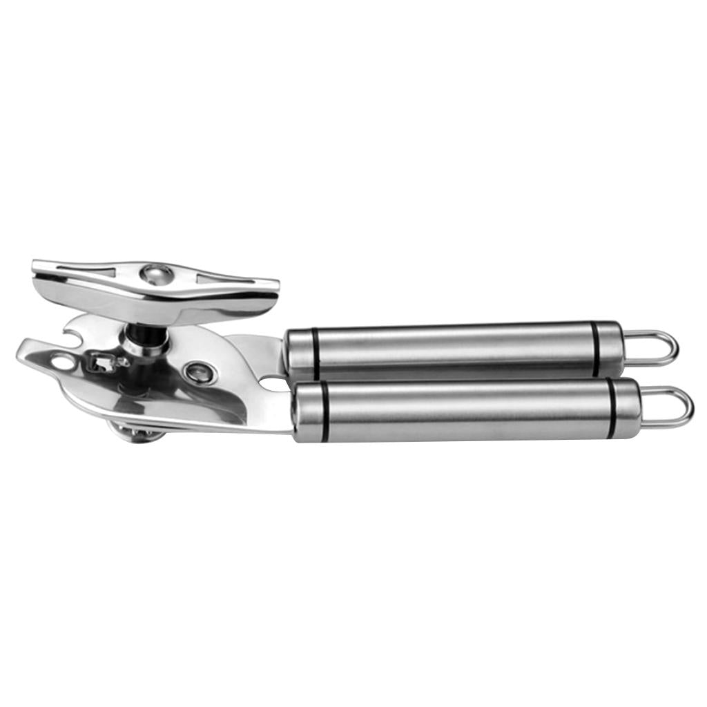 Multi functional Can Opener Kitchen Tool Stainless Steel Manual Heavy Duty