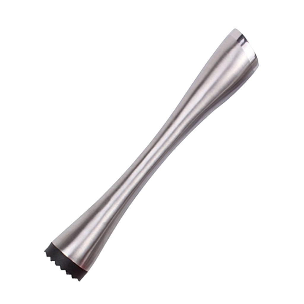 Stainless Steel Cocktail Drink  Muddler Bartender Tool M106 Plastic Head