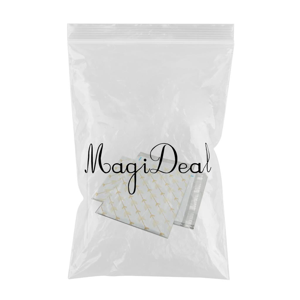 Pack of 100 pieces Plastic Bags with Postage Bags for Shipping 6