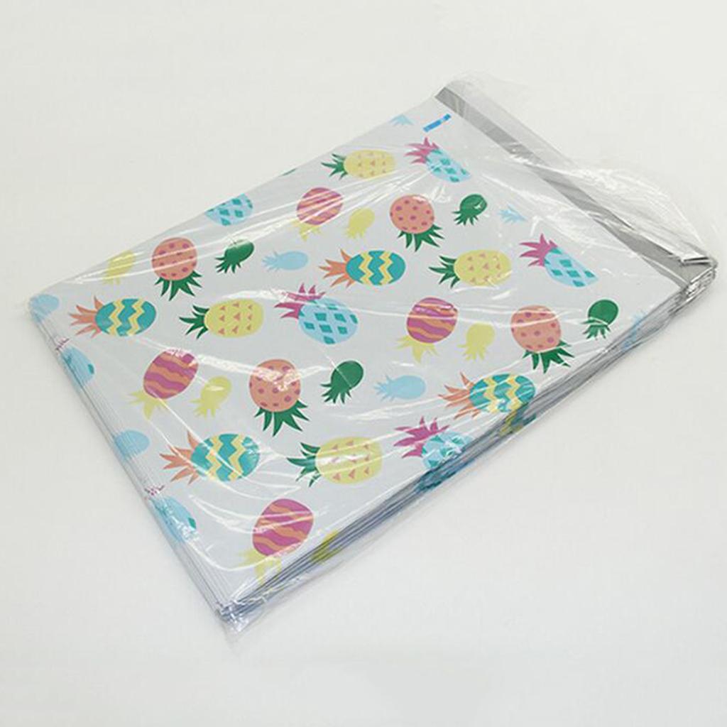 Pack of 100 pieces Plastic Bags with Postage Bags for Shipping 2