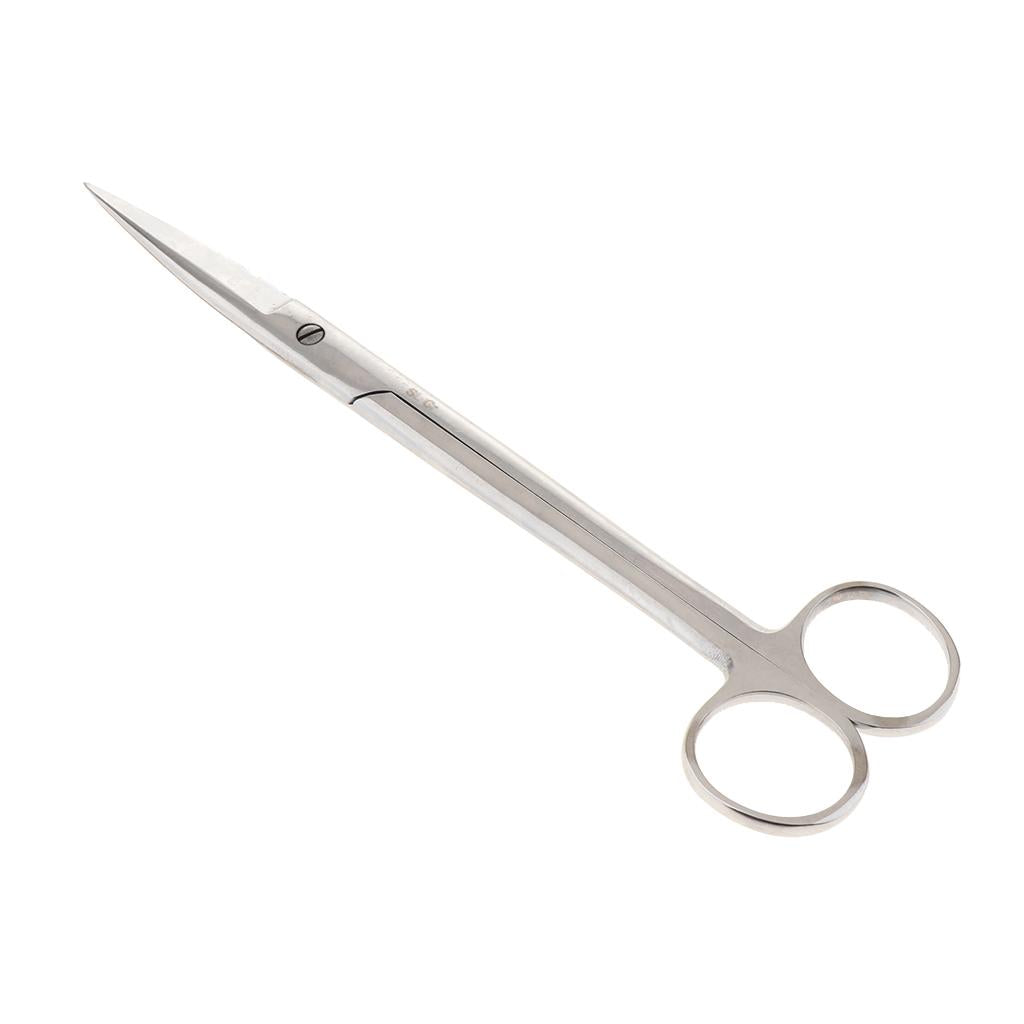 Stainless Steel Beauty Mustache Eyebrow Scissors 20cm Straight Tip