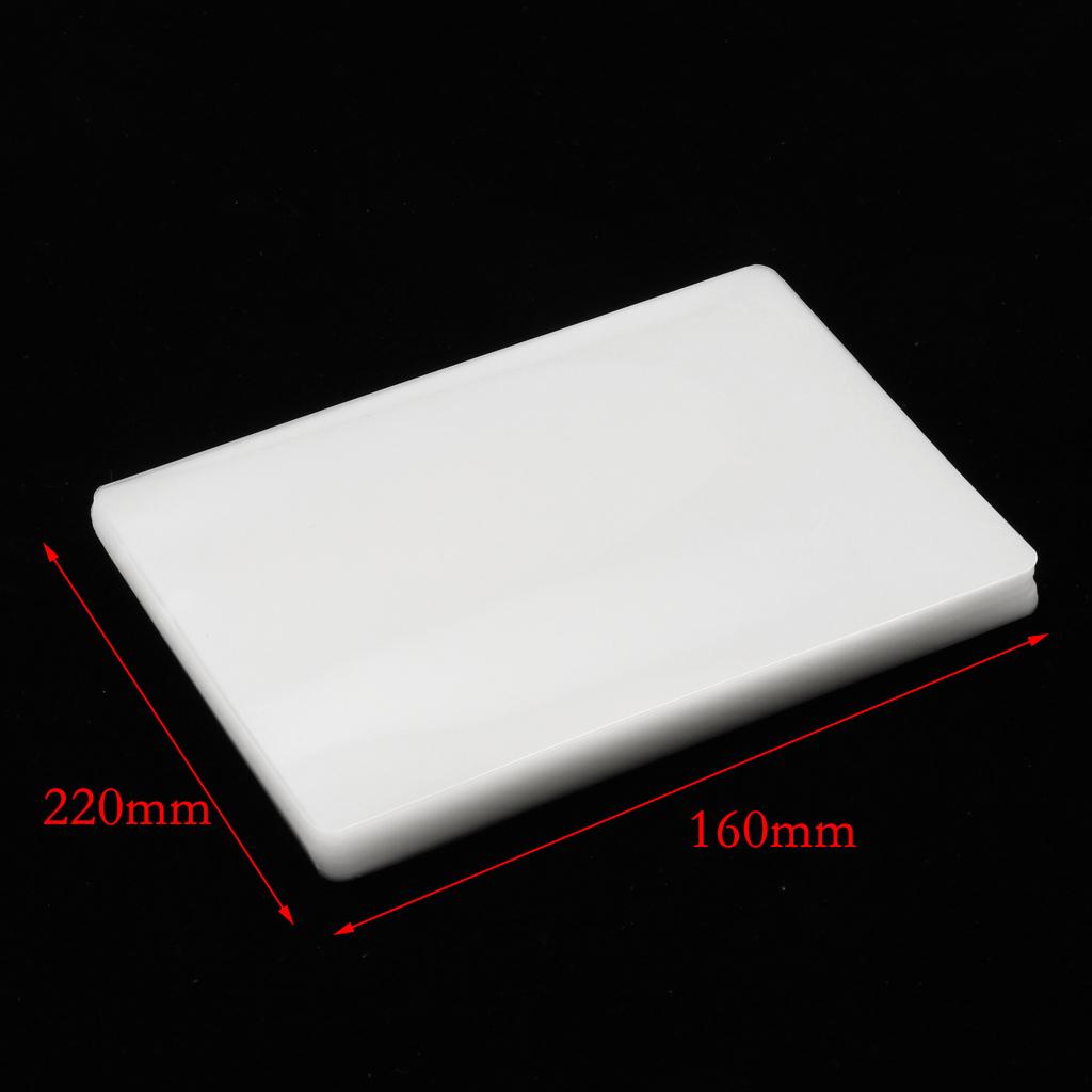 50 Pieces Thermal Laminating Pouch Film Sheet 100 Micron PET + EVA 8 inch