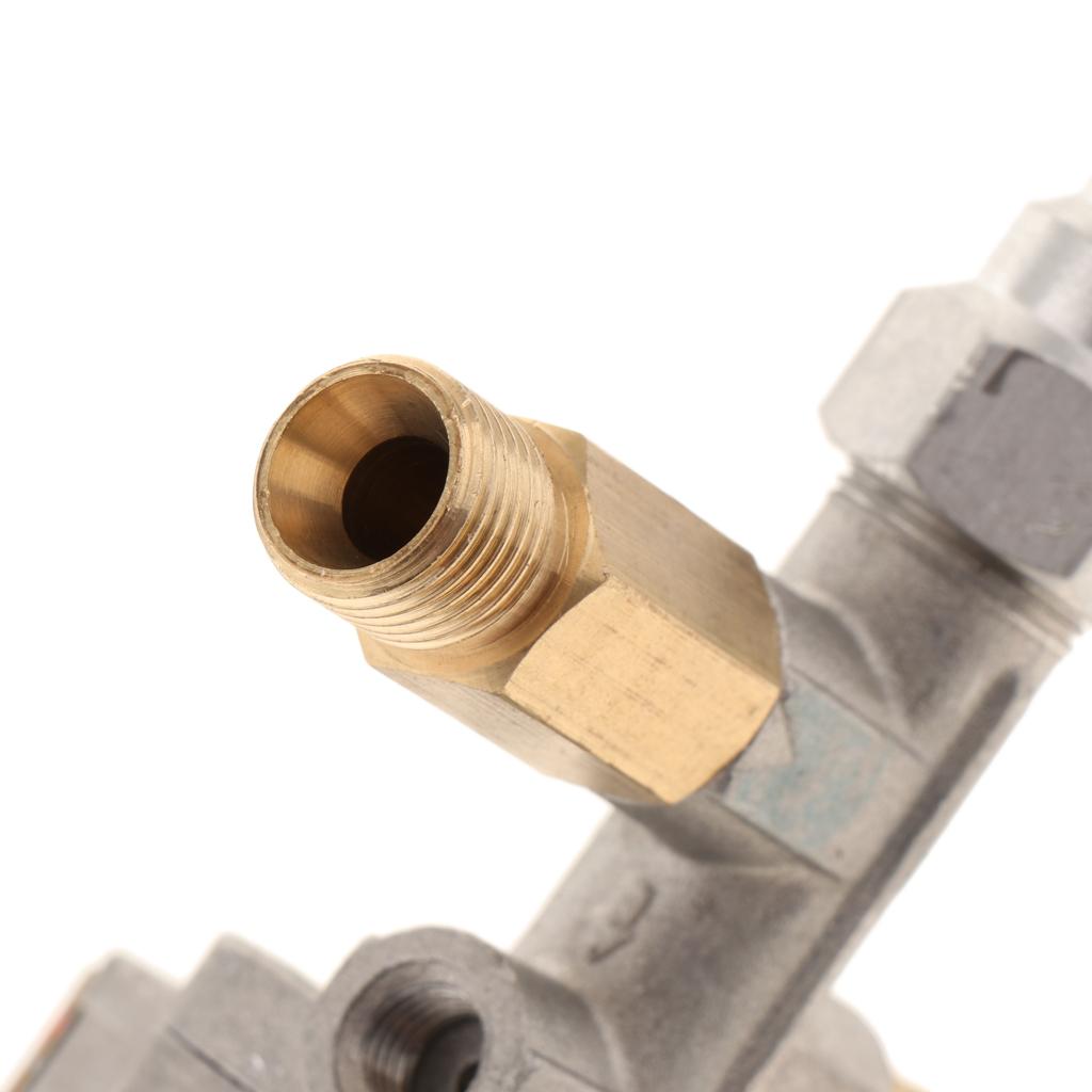 1/4 Inch LH Gas Oven Stove Burner Main Control Valve Y Type Three-way