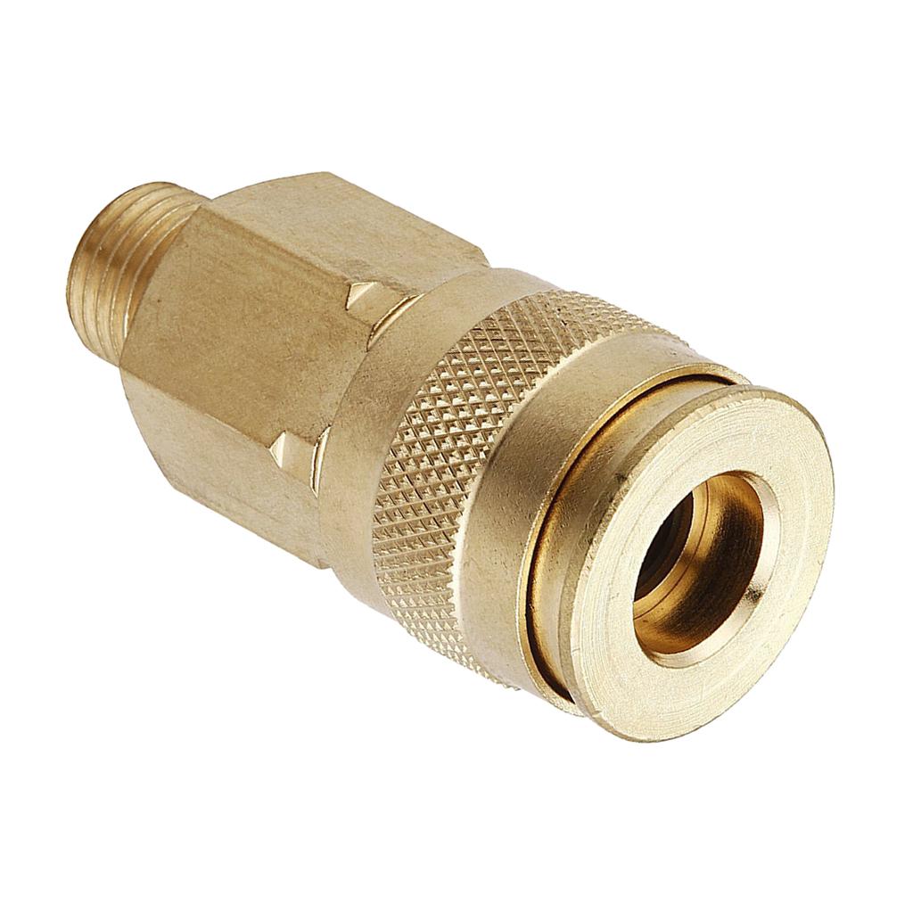 1/4 inch Air Pneumatic Quick Connector Coupling Adapter Thread Coupler A