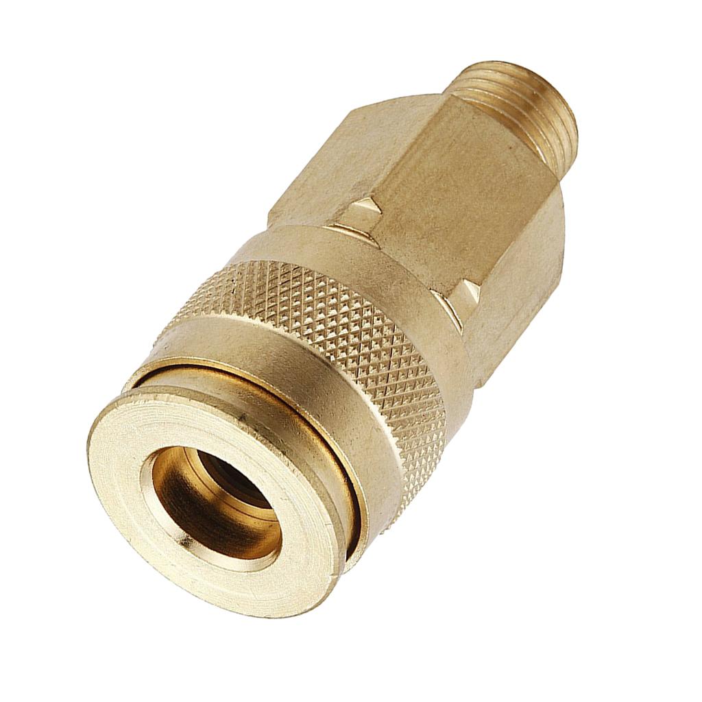 1/4 inch Air Pneumatic Quick Connector Coupling Adapter Thread Coupler A