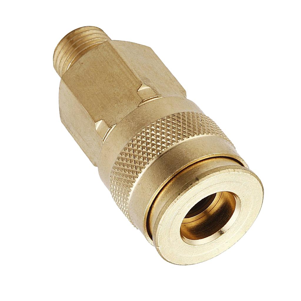 1/4 inch Air Pneumatic Quick Connector Coupling Adapter Thread Coupler A