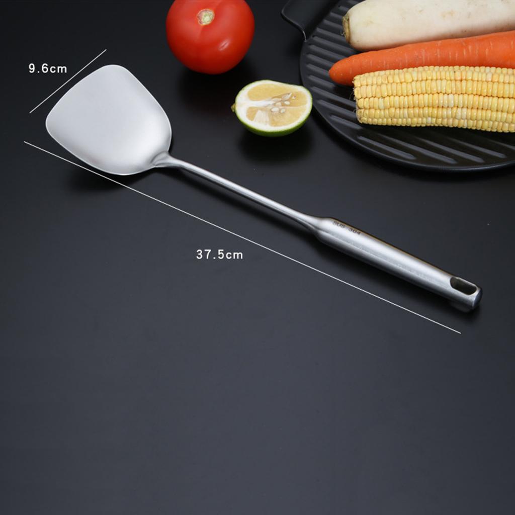 Stainless Steel Kitchen Gadgets Cooking Utensils Non-stick Solid Turner