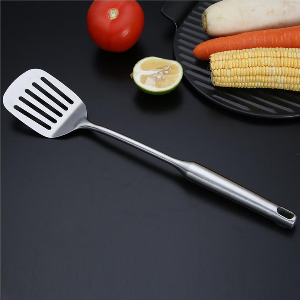 Stainless Steel Kitchen Gadgets Cooking Utensils Non-stick Slotted Turner