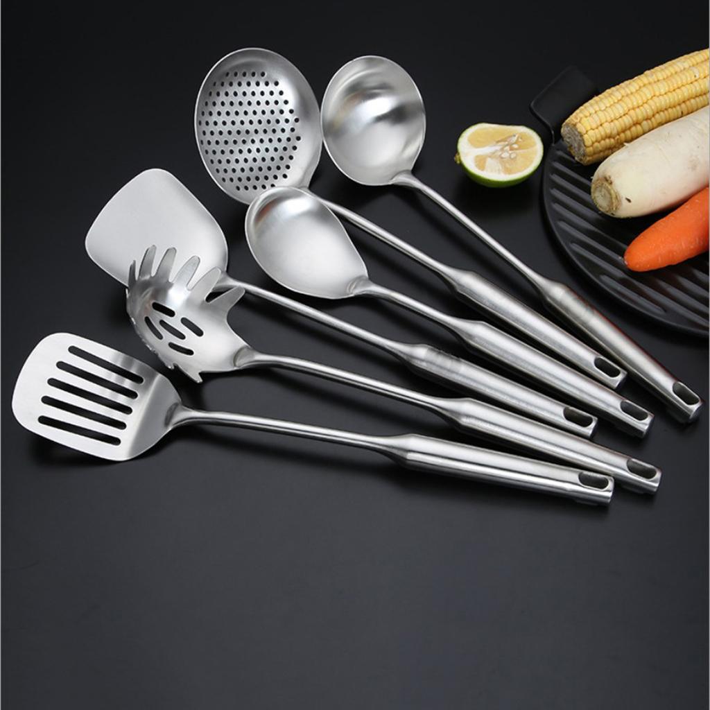 Stainless Steel Kitchen Gadgets Cooking Utensils Non-stick Slotted Turner