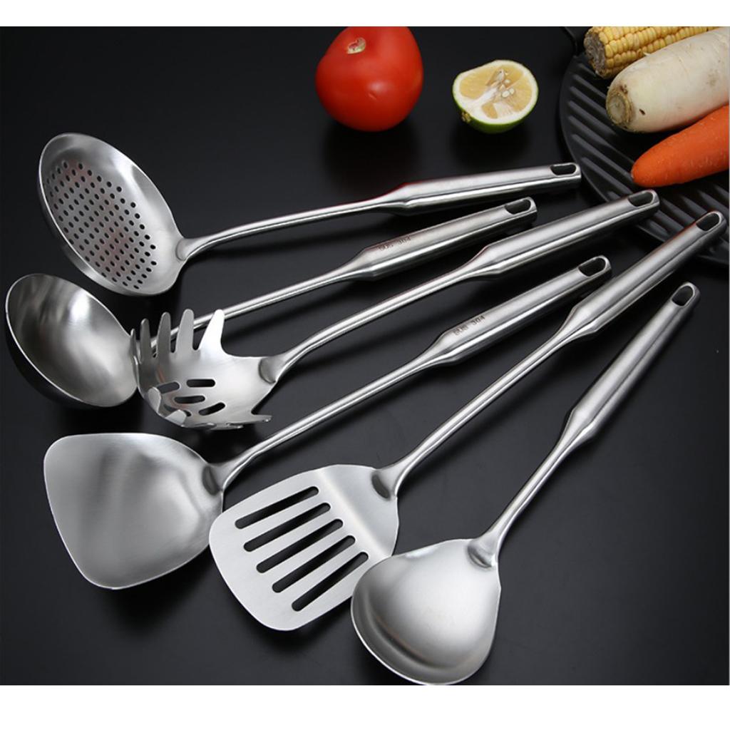 Stainless Steel Kitchen Gadgets Cooking Utensils Non-stick Slotted Spoon