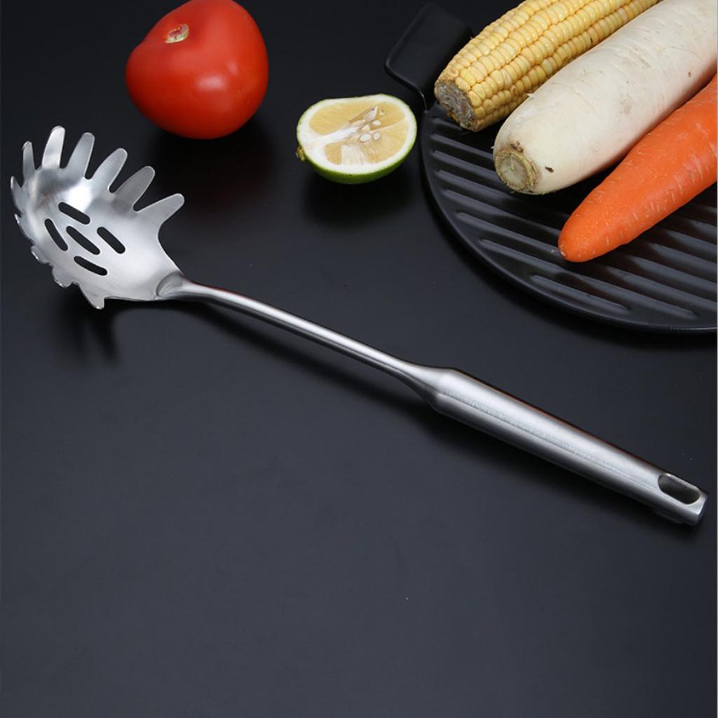 Stainless Steel Kitchen Gadgets Cooking Utensils Non-stick Pasta Server