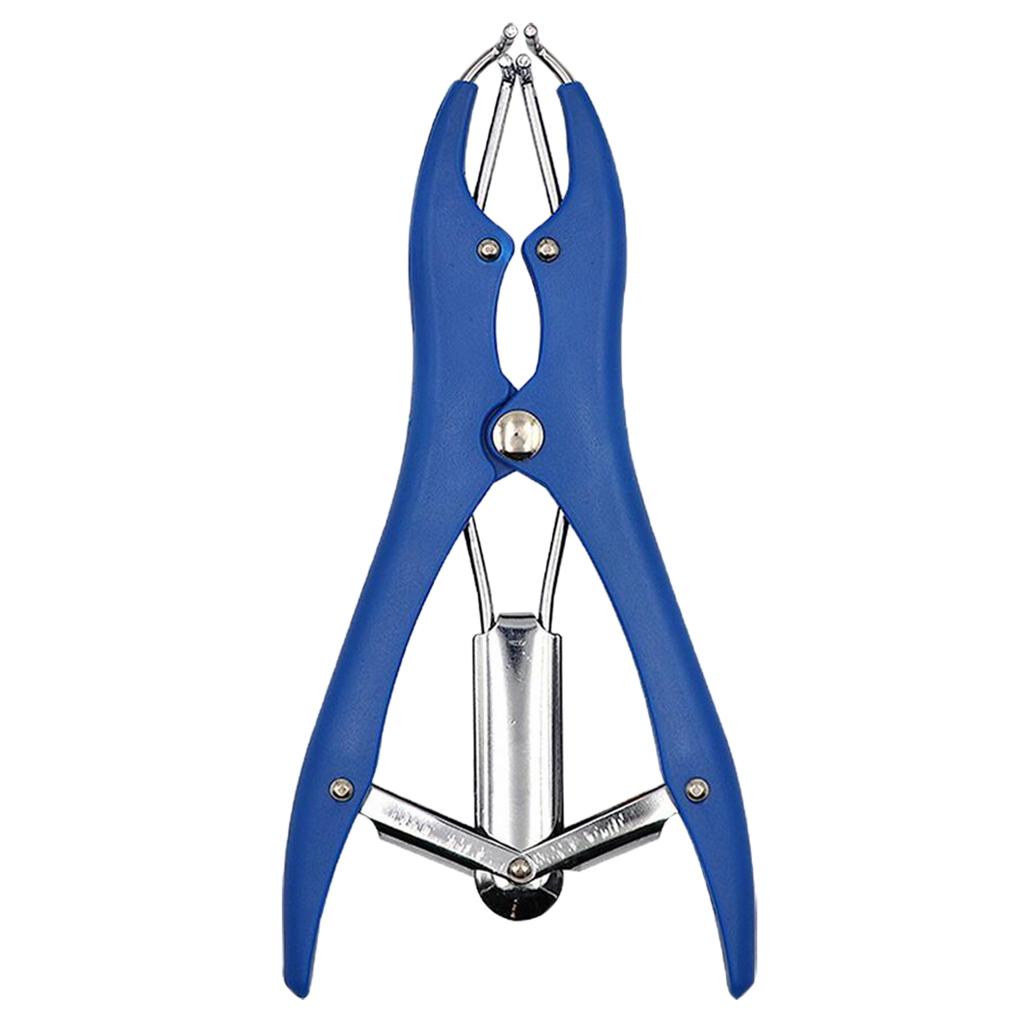 Castrator Plier Elastrator Tool Dock Tail with 100 Rings for Cattle Goat