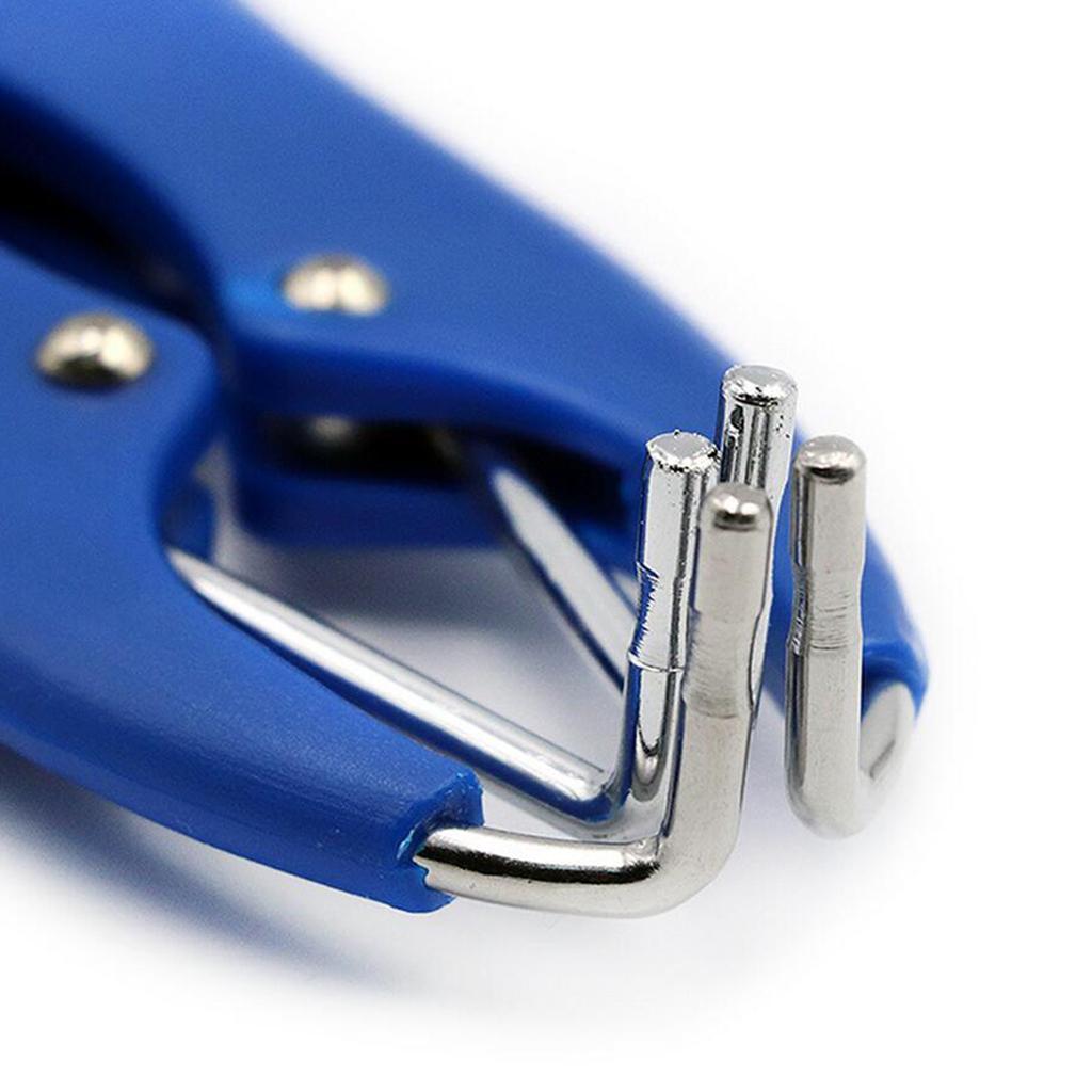 Castrator Plier Elastrator Tool Dock Tail with 100 Rings for Cattle Goat