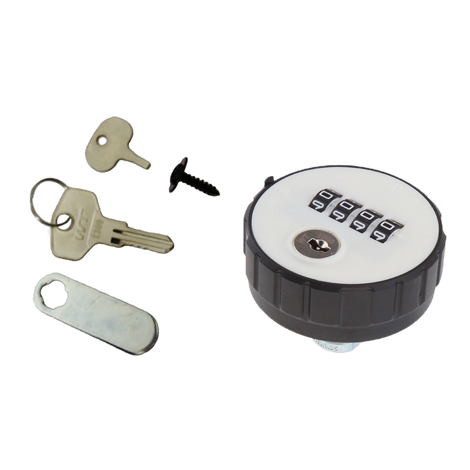 Combination Cam Lock Tongue Camlock for Mailbox Cabinet Door Gold 20mm